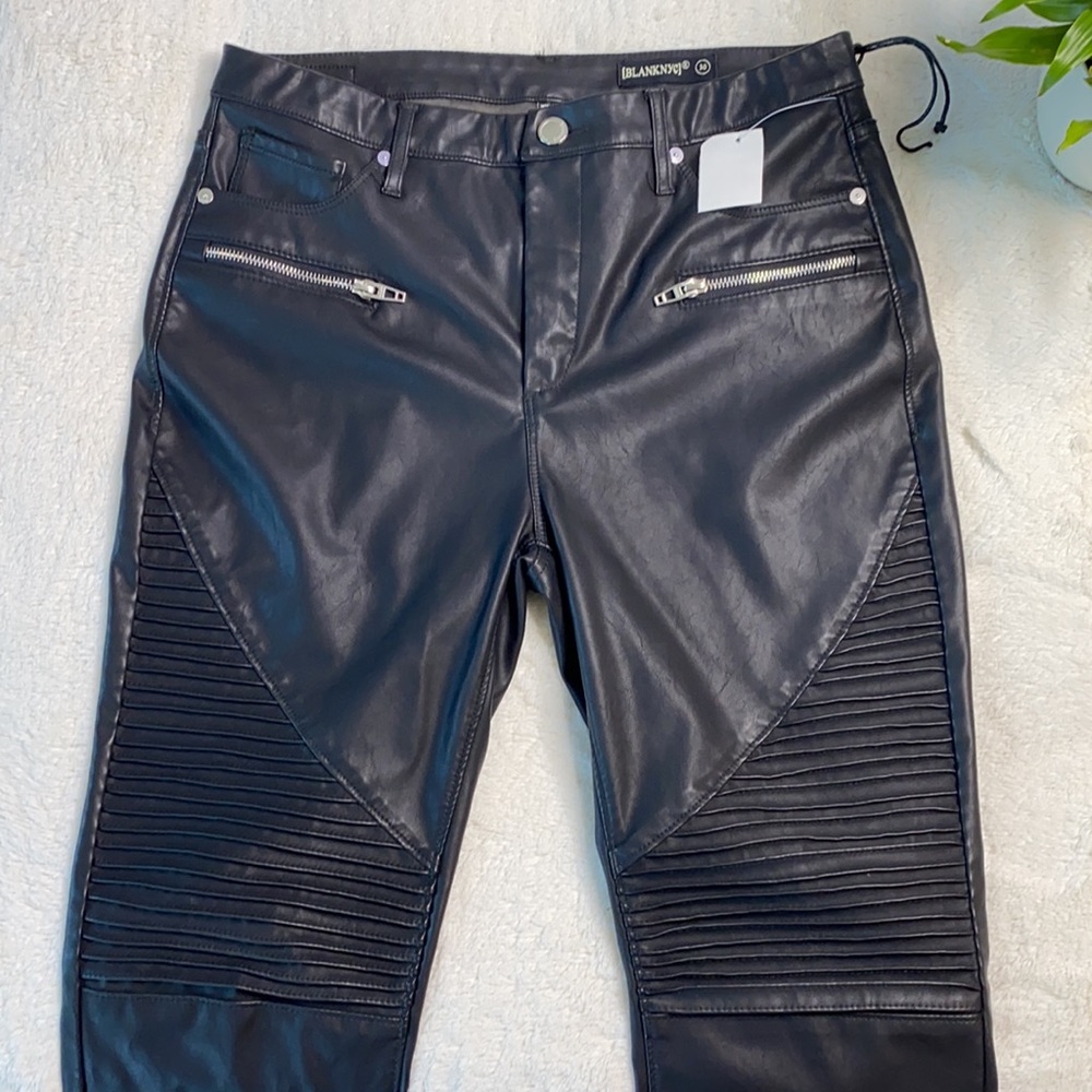 🤩🖤 Ultra Hot PU Moto Pants